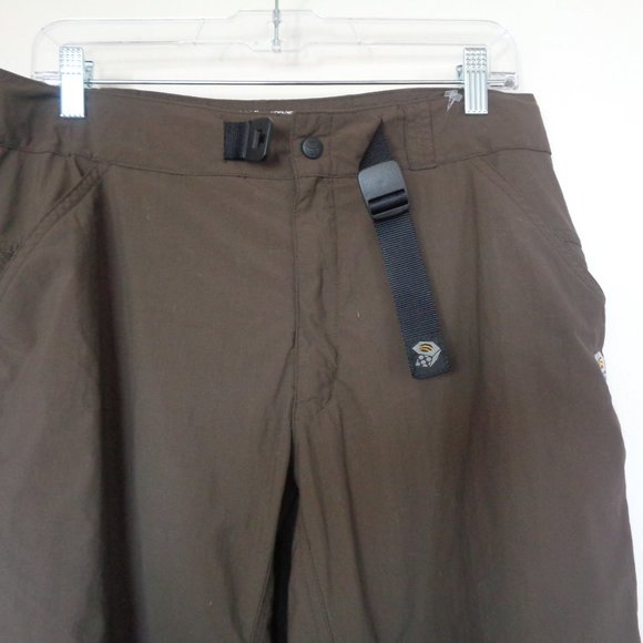Mountain Hardwear Pants Mountain Hardwear Mens Olive Green Hiking